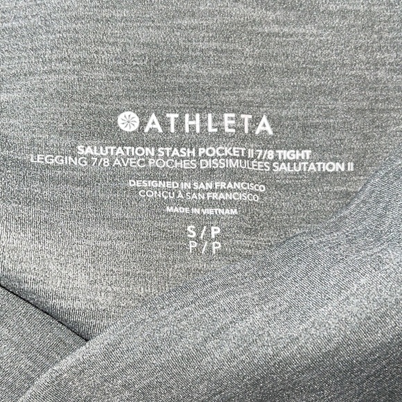 Athleta Gray Leggings - Picture 9 of 11